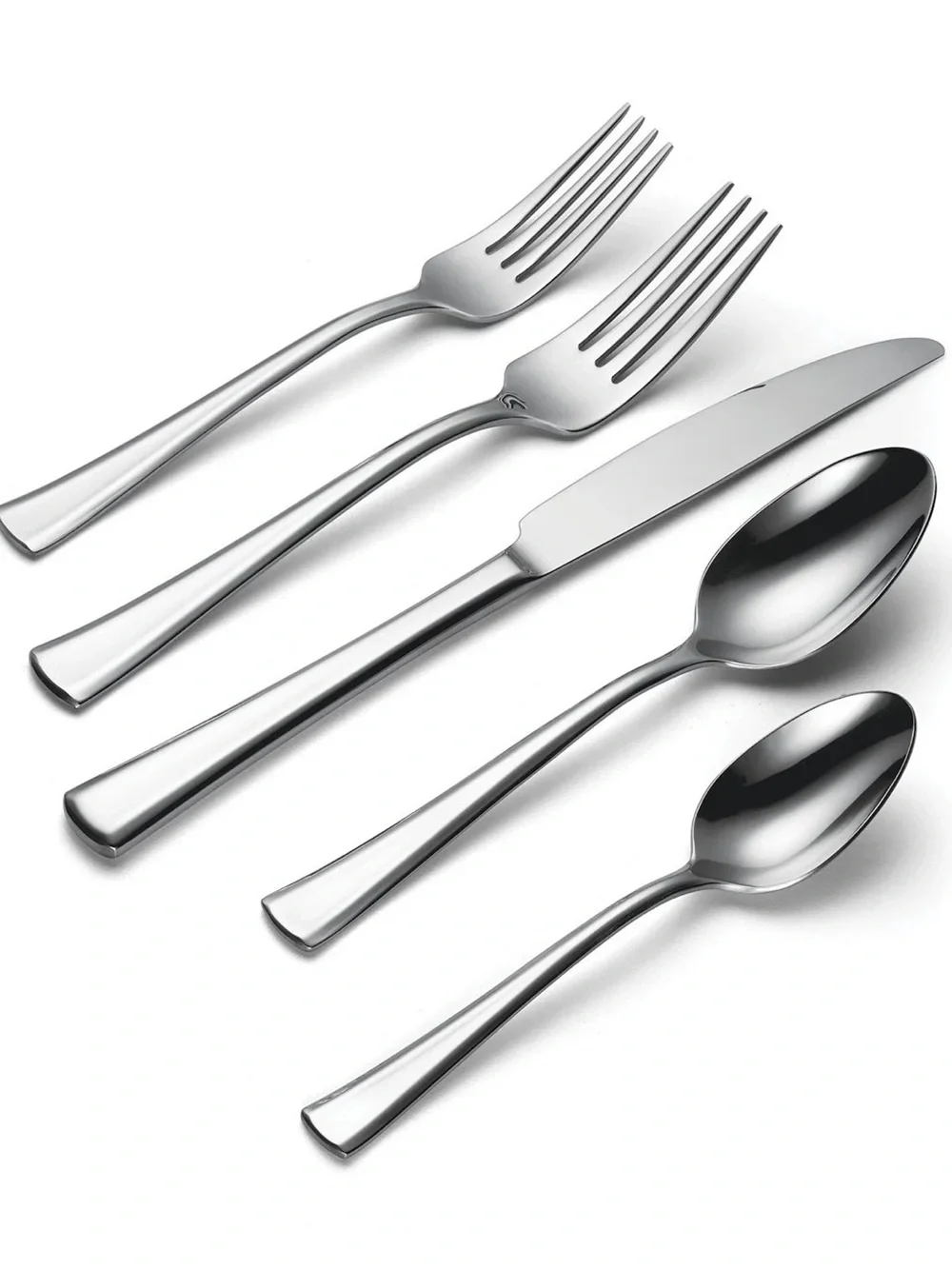 *BRAND NEW* Oneida Polished Silver Flatware Set Box with Metallic Finish